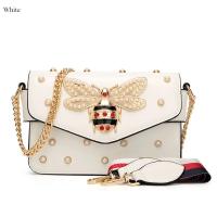 Bolsos cruzados con perlas de abeja para mujer, cadenas, bolsos de lujo de abeja, bolso de hombro de marca famosa de diseñador, bolso de mano principal para mujer - details 1