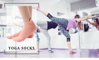 Calcetines deportivos de algodón para mujer, medias antideslizantes de cabeza redonda, transpirables, con ventilación, para Pilates, Ballet y baile - details 0