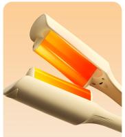 Plancha rizadora de cabello, rodillo de huevo ondulado profundo de onda grande de 32mm, rizador de cabello, varita estilizadora de hierro para todas las herramientas de peinado - details 9