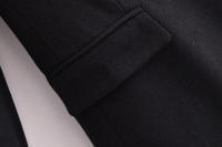 TRAFZA, abrigos informales para mujer, liso, cuello vuelto, manga larga, bolsillos, doble botonadura, nueva moda de primavera, chaqueta holgada - details 14