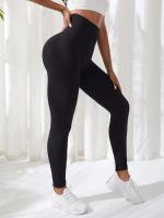 Pantalones de gimnasio para mujer, ropa deportiva de yoga, sin costuras, elásticos, cintura alta, ejercicio atlético, Fiess Leggings - details 6