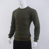 Suéter de punto para hombre, camiseta informal de manga larga con cuello redondo y ajuste holgado - details 30