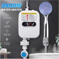 Calentador de agua eléctrico instantáneo, 3500W, 110V, grifo de baño, calefacción instantánea en 3 segundos, enchufe estadounidense - details 3