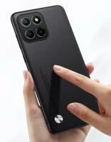 Funda de Lujo de Cuero PU Protección Completa para Honor X6A X8A X8 5G Funda de Silicona Mate - details 3