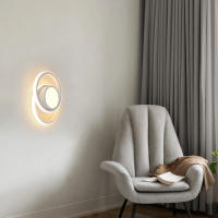 Goeco Lámpara de Techo LED Estilo Nórdico Iluminación Moderna 32W Plafón Redondo - details 4