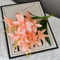 Flor de Magnolia simulada que no se decolora, decoración artística que no se marchita, flores artificiales de Magnolia, regalo decorativo, accesorio de fotografía - details 4
