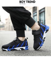 Zapatillas de deporte transpirables antideslizantes para niños, zapatos de tenis deportivos cómodos para niños, zapatos para caminar casuales suaves para la escuela - details 12