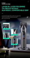 Kemei-cortadora de pelo profesional para hombre, máquina de corte de pelo recargable, inalámbrica, potente - details 4