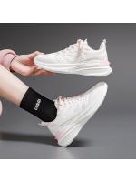 Pareja zapatos deportivos hembra cien estudiantes corriendo zapatos hombres y mujeres modelos ligero blanco corriendo zapatos de malla zapatos femeninos - details 2
