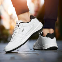 Zapatillas de deporte de moda para hombre, zapatos informales de lujo, transpirables, de tendencia, de cuero, para caminar, tenis y tabla - details 24