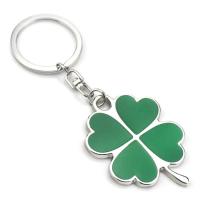 Llavero De Four-leaf Clover Verde Hoja Creativo Y Moderno Llavero De Suerte Accesorio De Regalo Para Fiestas Unisex - details 5