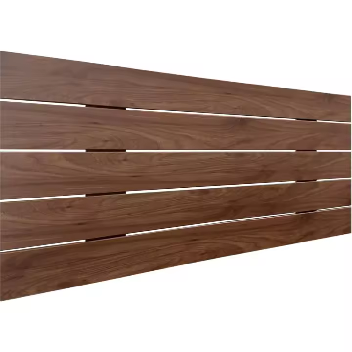 Cabecero de Madera reciclada Estilo Palet Horizontal Cama Palets Herrajes incluidos (150x46 Palet 5, Madera Natural) - 1