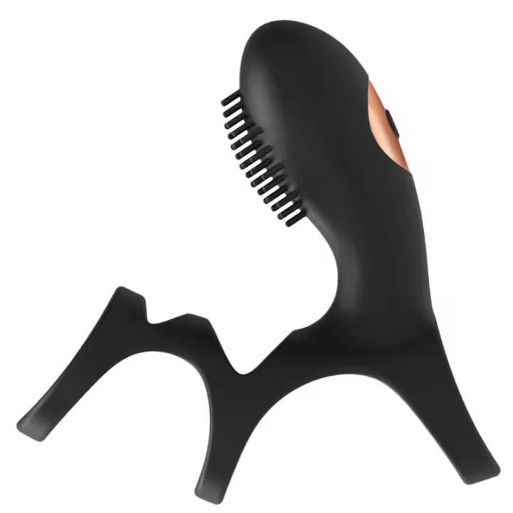 Bloqueo de desgaste para hombres, anillo de vibración fina, resonancia de pareja, coqueteo, productos para adultos, juguetes sexuales - 1