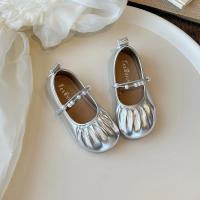 Zapatos de cuero para niñas, zapatillas versátiles antideslizantes, suaves y cómodas, estilo coreano, novedad de otoño, 2024 - details 4