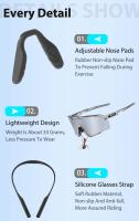 SCVCN Gafas de Ciclismo UV400 Nueva Versión Gafas de Gato para Bicicleta de Montaña y Carretera - details 10