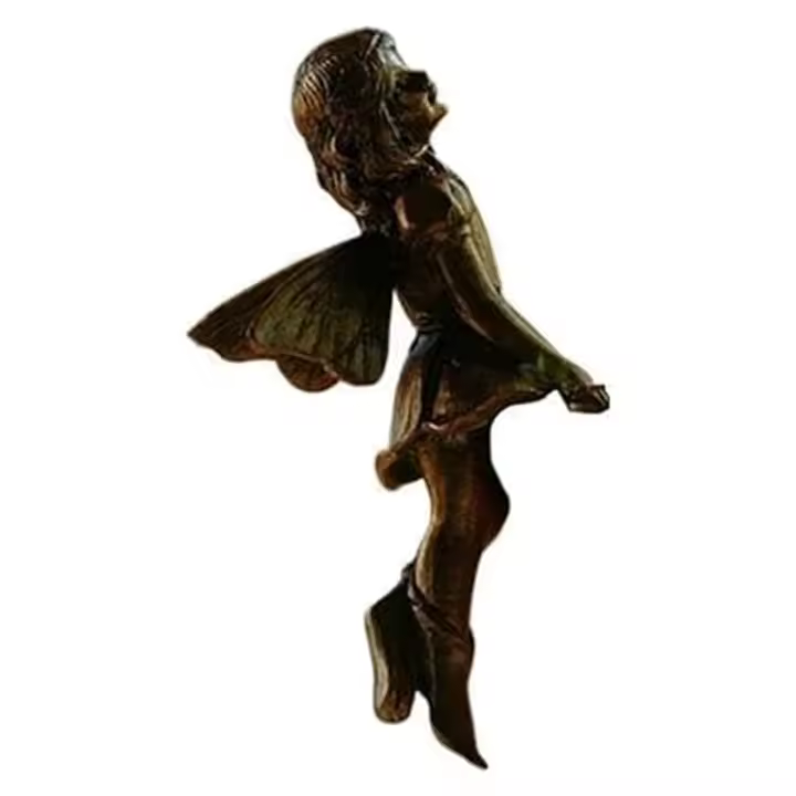 Verde - Maceta de Flores de Hadas Resina 8.5 Cm - 1