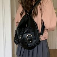 Bolso Tote con Bolsillo de Cremallera Estilo Coreano Sencillo Bolso de Hombro Grande para Mujeres - details 1