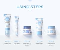 Set Regalo Cuidado de la Piel Mujer, Set de Limpiador Facial e Hidratante, 5pcs Kit Cuidado de la Piel Facial Mujer, Leche Limpiador Crema para Ojos Crema Facial Filtro Solar, para Adolescentes y Mujeres - details 10