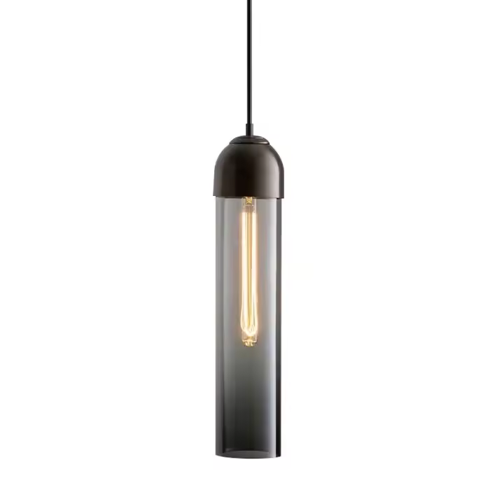 Lámpara de mostrador de bar Lámpara de comedor Lámpara colgante Lámpara de cocina Lámpara de techo con pantalla de vidrio, mini candelabro moderno para isla de cocina, cafetería - 1