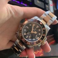 Reloj mecánico automático de acero inoxidable para hombre con bisel de cerámica de oro rosa nuevo diseño PAGANI de lujo Premium GMT cristal de zafiro - details 0