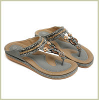 Sandalias planas ligeras y cómodas para mujer, de verano 2025, informales, de moda, para playa, tallas grandes. - details 17