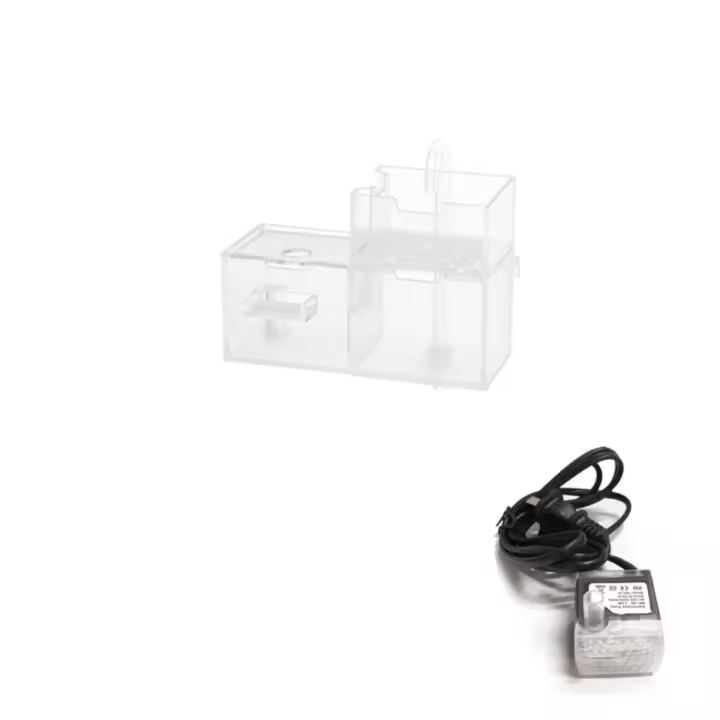 Filtro de acuario externo tres en uno, caja de filtro de tanque de peces oxigenada de plástico, caja de filtro de circulación de agua colgante montada en la pared - 1