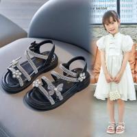 Sandalias de las muchachas de fondo suave antideslizantes de moda de la nueva moda del verano - details 6