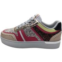 2024 zapatos deportivos brillantes de alta calidad para mujer, nuevos zapatos para caminar transpirables y ligeros para las cuatro estaciones - details 1