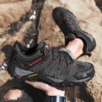 Zapatos de Senderismo para Hombres HikeUp Zapatillas Tácticas de Cuero de Ante - details 11