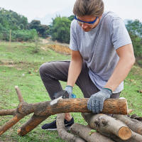 ONEVAN-motosierra eléctrica telescópica sin escobillas, 3500W, 3 en 1, tijeras para ramas altas, herramienta de poda de jardín para juego de pines de batería Makita - details 12