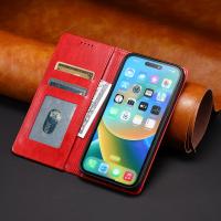 Funda de cuero con tapa magnética para Samsung Galaxy, carcasa Retro con soporte para Samsung Galaxy S23, S22, S21, S20 FE, S10, Note 8, 9, 10 Pro, 20, Ultra J6 Plus - details 16
