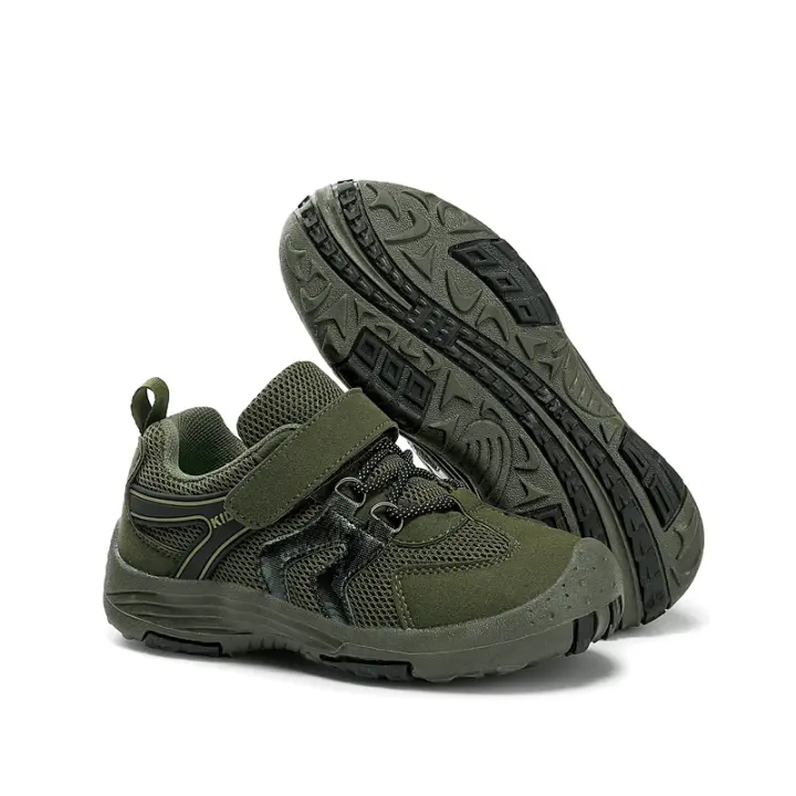 Zapatos de senderismo de marca para niños, zapatillas de escalada antideslizantes y resistentes al desgaste para exteriores, zapatos deportivos cómodos para senderismo para niños - 1