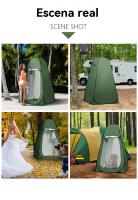 Tienda ducha camping privacidad al aire libre vestidor con ventana - details 6