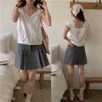 Blusa de verano para mujer, camisa de primavera, blusa para mujer, Blusas largas de gasa, informales, elegantes, Vintage, de manga larga, holgada de gran tamaño, blanca - details 0