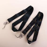 Soporte de anillo, soporte de etiqueta de nombre, soporte de tarjeta de identificación, cintas, cinta para colgar teléfono, cordón para teléfono, correas para el cuello, cordón con impresión de mármol - details 7