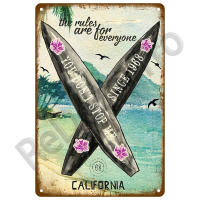 Placa decorativa de hierro para decoración de pared del hogar, placa de hojalata para Bar, playa, casa, Surf, Club, arte de verano - details 20