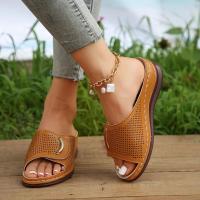 Zapatillas de cuña de verano para mujer - details 0