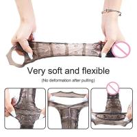 Leten Extender tooys Hombre Vibrador Juguetes sexuales 18 Anillo de erección Hombres Funda de condón especial para hombres para - details 11