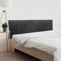 Cabecero de Polipiel o Tela Acualine Liso Dual Dividido en 2 Piezas Tapizado de Alta Gama Cabezal Tapizado Moderno (Tela Beige, 190cm Dual (Camas 180/190)) - details 5