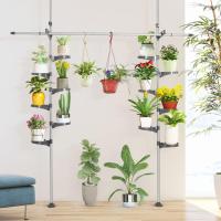 Soporte de Metal Decorativo con 7 Niveles Macetas de Flores Exhibitivas ajustables en altura - details 5