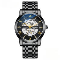 Reloj mecánico automático hombre hueco - details 4