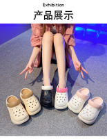 Sandalias de oficina para mujer, de verano, antideslizantes, de suela gruesa, con aumento de altura, de doble uso y punta cerrada. - details 9