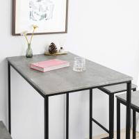 Conjunto Mesa Alta de Bar y 4 Taburetes Muebles Bar Comedor - details 16