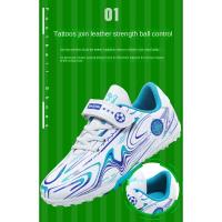 Zapatos de fútbol de marca para niños, zapatos de fútbol profesionales FG/TF, botines para niños y niñas, zapatillas de fútbol para césped, zapatos de entrenamiento de fútbol sala al aire libre - details 7