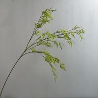 Rama de hoja persa Artificial grande, plantas de hojas de helecho falsas realistas y elegantes, plantas verdes simuladas de plástico, escritorio para sala de estar - details 5