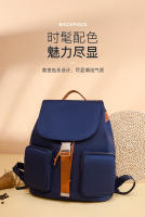 Mochila escolar de moda para mujer, mochila informal de viaje de gran capacidad, mochila simple para niña, color negro - details 18