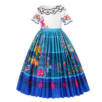 Disfraz de princesa Mirabel Encanto para niños, vestido de fiesta de Halloween, regalo de cumpleaños, Cosplay para niñas - details 3