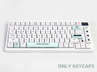 Teclas PBT de 141 teclas para juegos, Teclado mecánico MX Switch, juego blanco Simple, perfil XDA, sublimación DIY - details 1