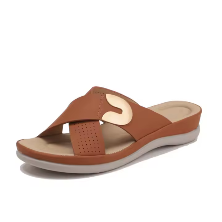 Sandalias de Tacón Inclinable Estilo Nuevo, Sensación de Pisar Barro, Sandalias de Moda para Mujer - 1