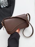 Bolso Cruzado de Moda para Mujer Bolso Pequeño de Hombro con Correa de Cuero Ancho - details 0